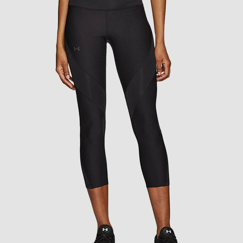 Black Under Armour Vanish Crop Size XL New